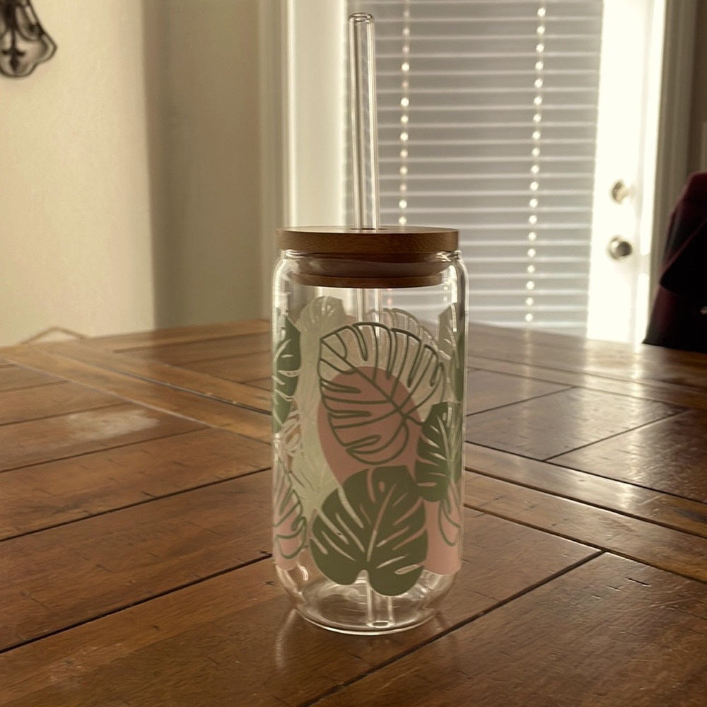 16 ounce glass tumbler